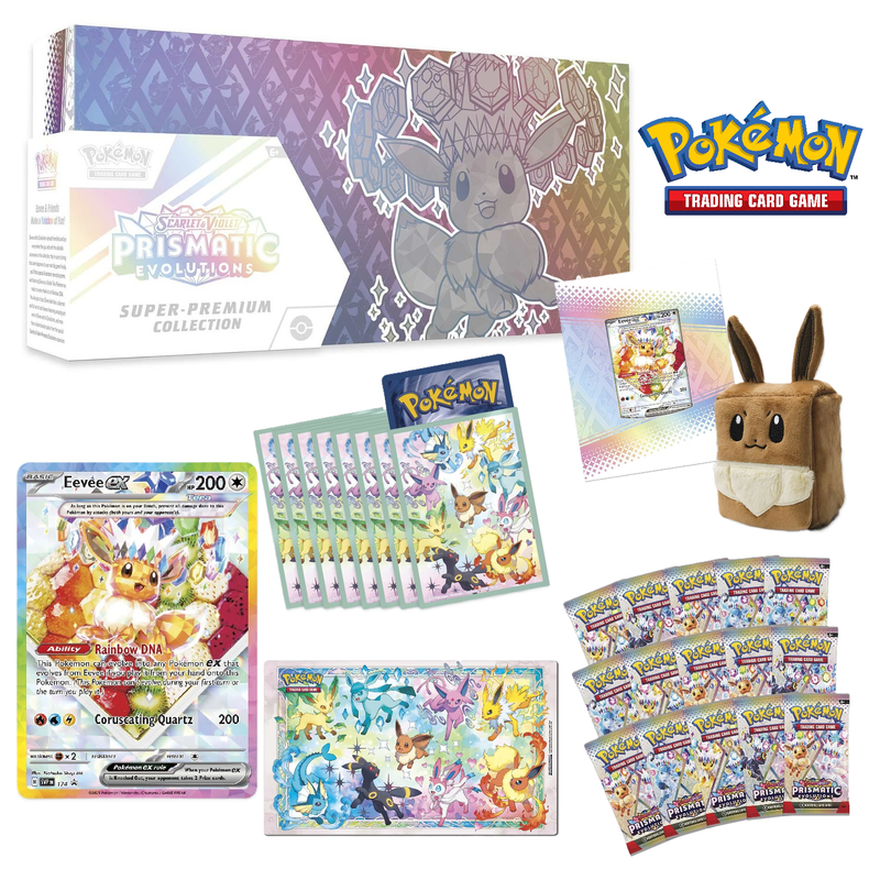 Pokémon Eevee & Friends Prismatic Evolutions Super-Premium Collection