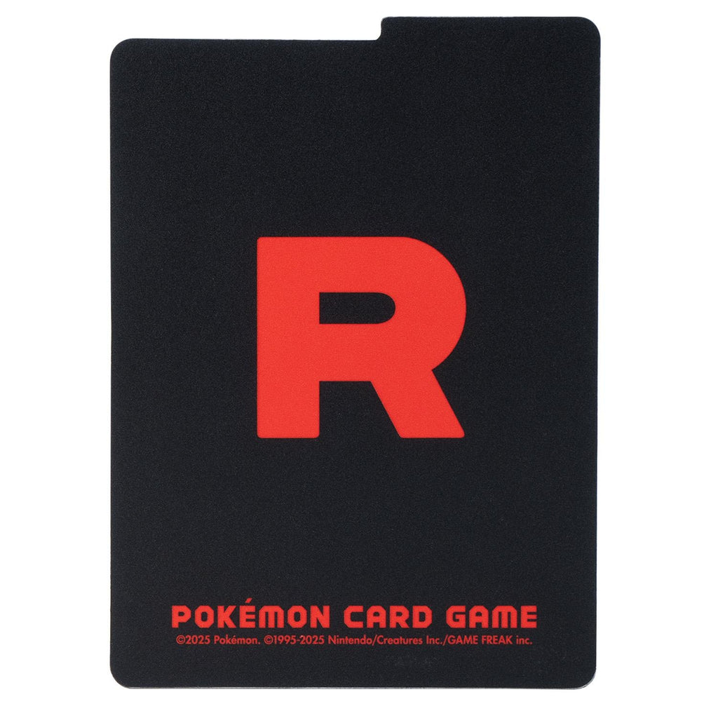 Team Rocket Pokémon card deck case, up to 90 cards in sleeves