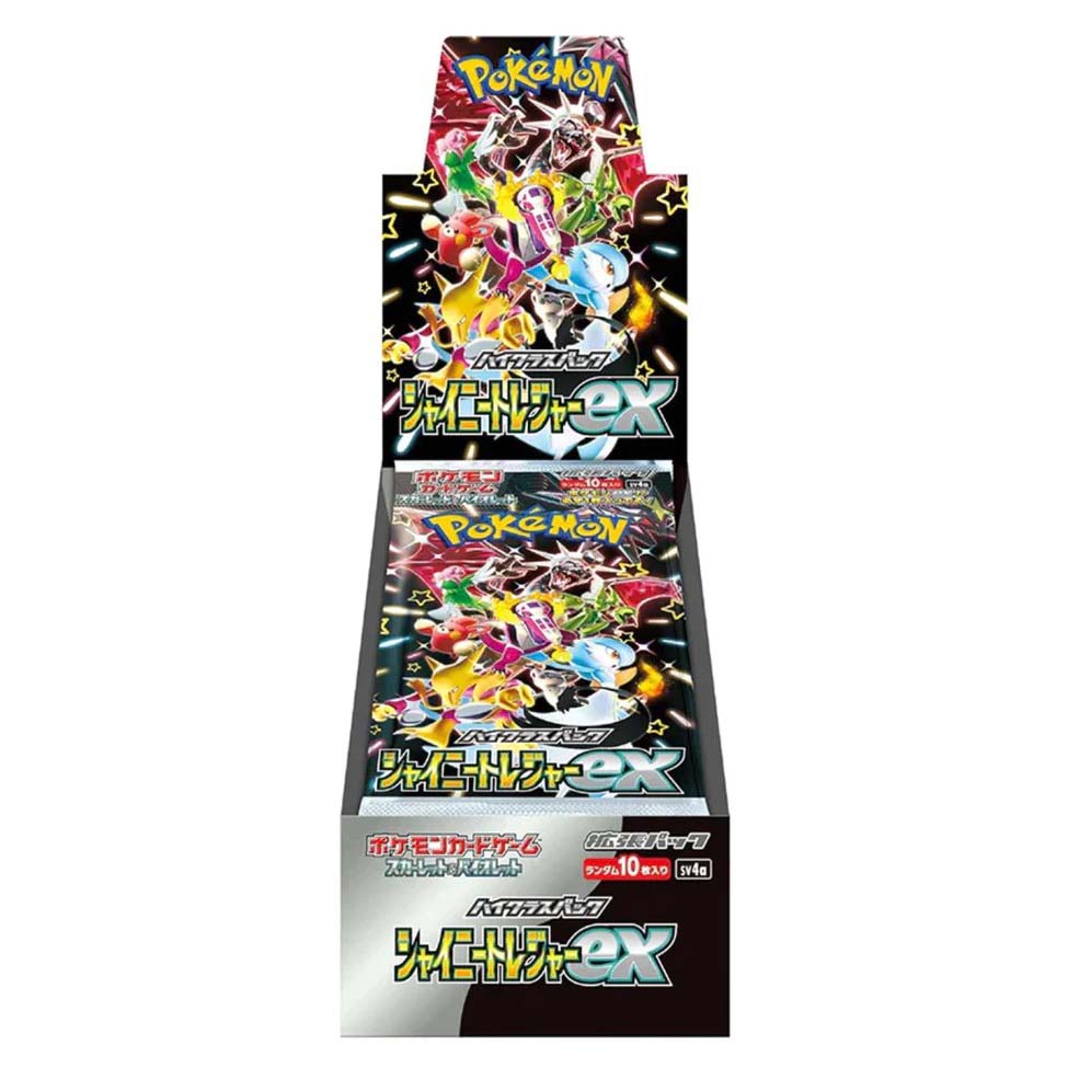 Pokémon TCG High Class Booster Box - SV4a-Shiny Treasure ex (Original Box of 10)