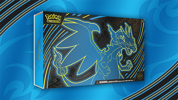 Pokémon TCG Mega Charizard X ex Ultra-Premium Collection with 18 booster packs and accessories