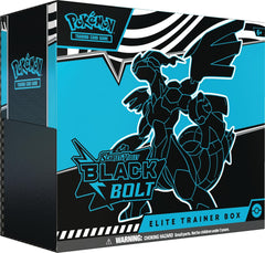 Pokémon TCG Scarlet & Violet sv10.5 Black Bolt Elite Trainer Box