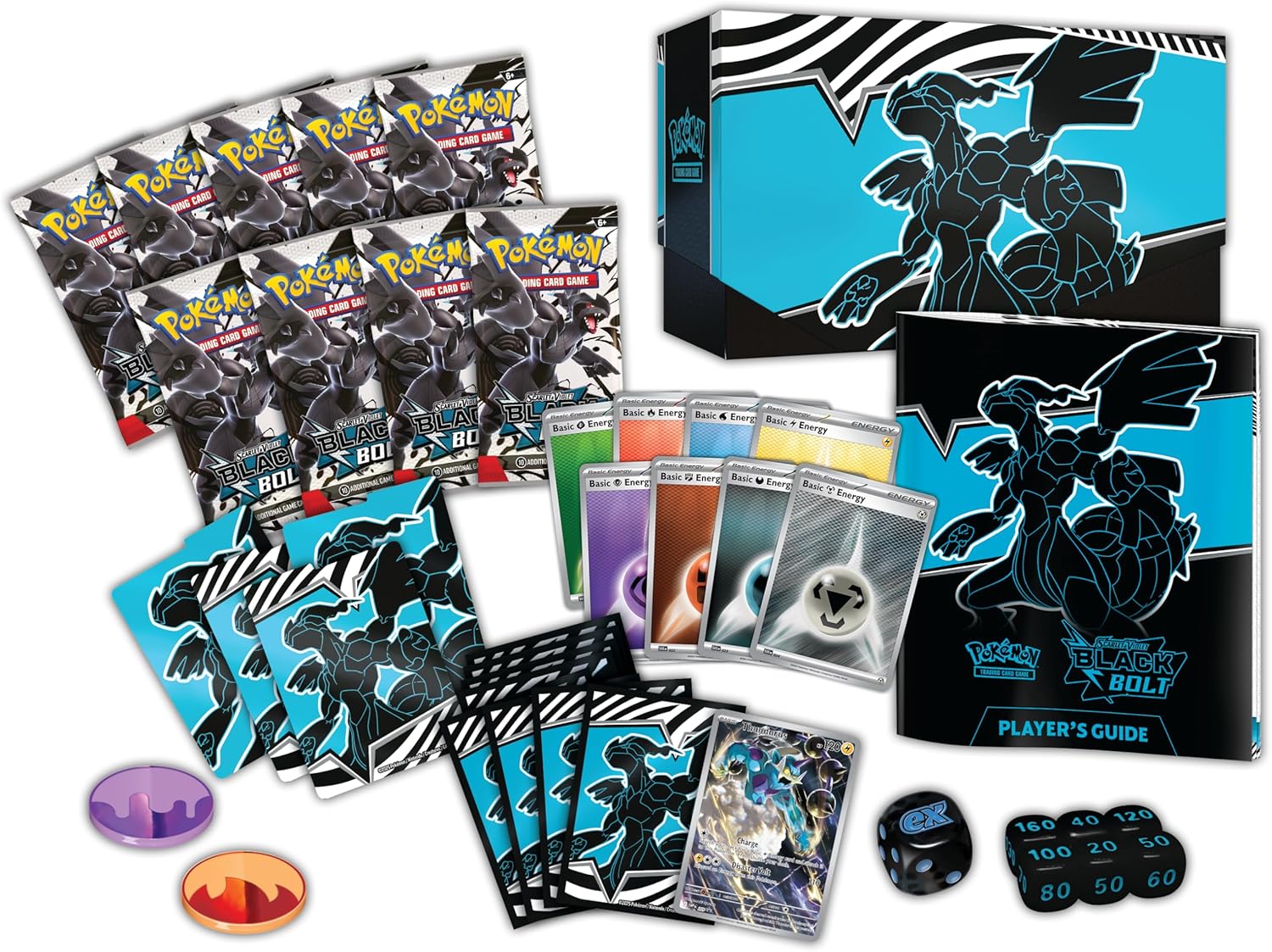 Pokémon TCG Scarlet & Violet sv10.5 Black Bolt Elite Trainer Box