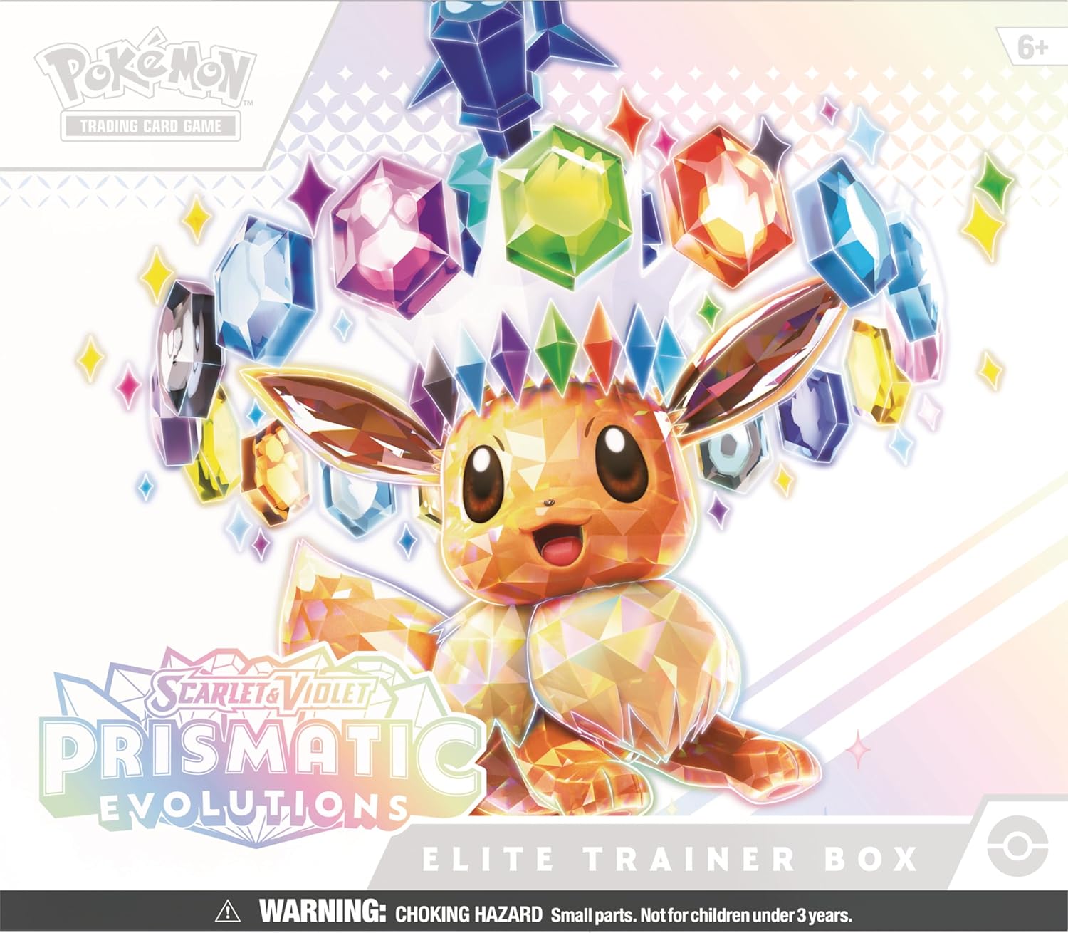 Pokémon TCG Scarlet & Violet Prismatic Evolutions Elite Trainer Box trendygifthk