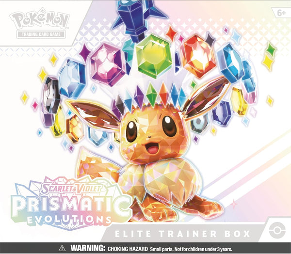 Pokémon TCG Scarlet & Violet Prismatic Evolutions Elite Trainer Box trendygifthk