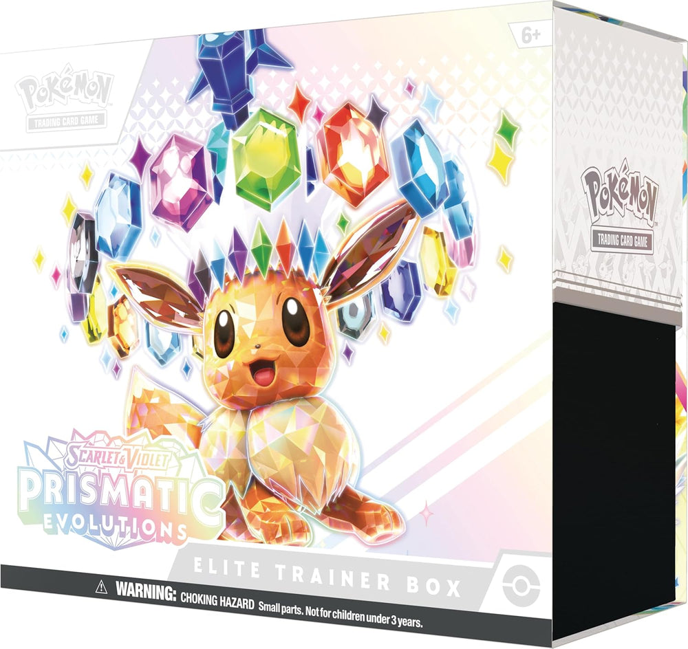Pokémon TCG Scarlet & Violet Prismatic Evolutions Elite Trainer Box trendygifthk