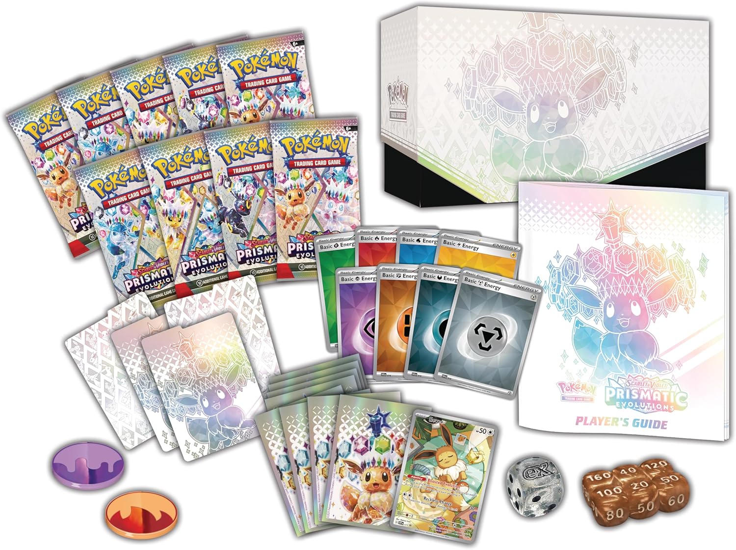 Pokémon TCG Scarlet & Violet Prismatic Evolutions Elite Trainer Box trendygifthk