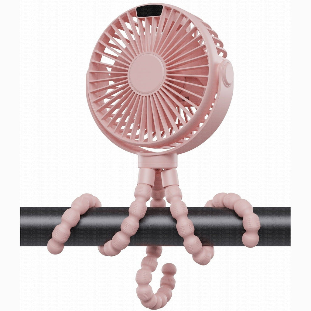 Sweetfull Octopus Switching Fan S3 in white with a 6000mAh battery