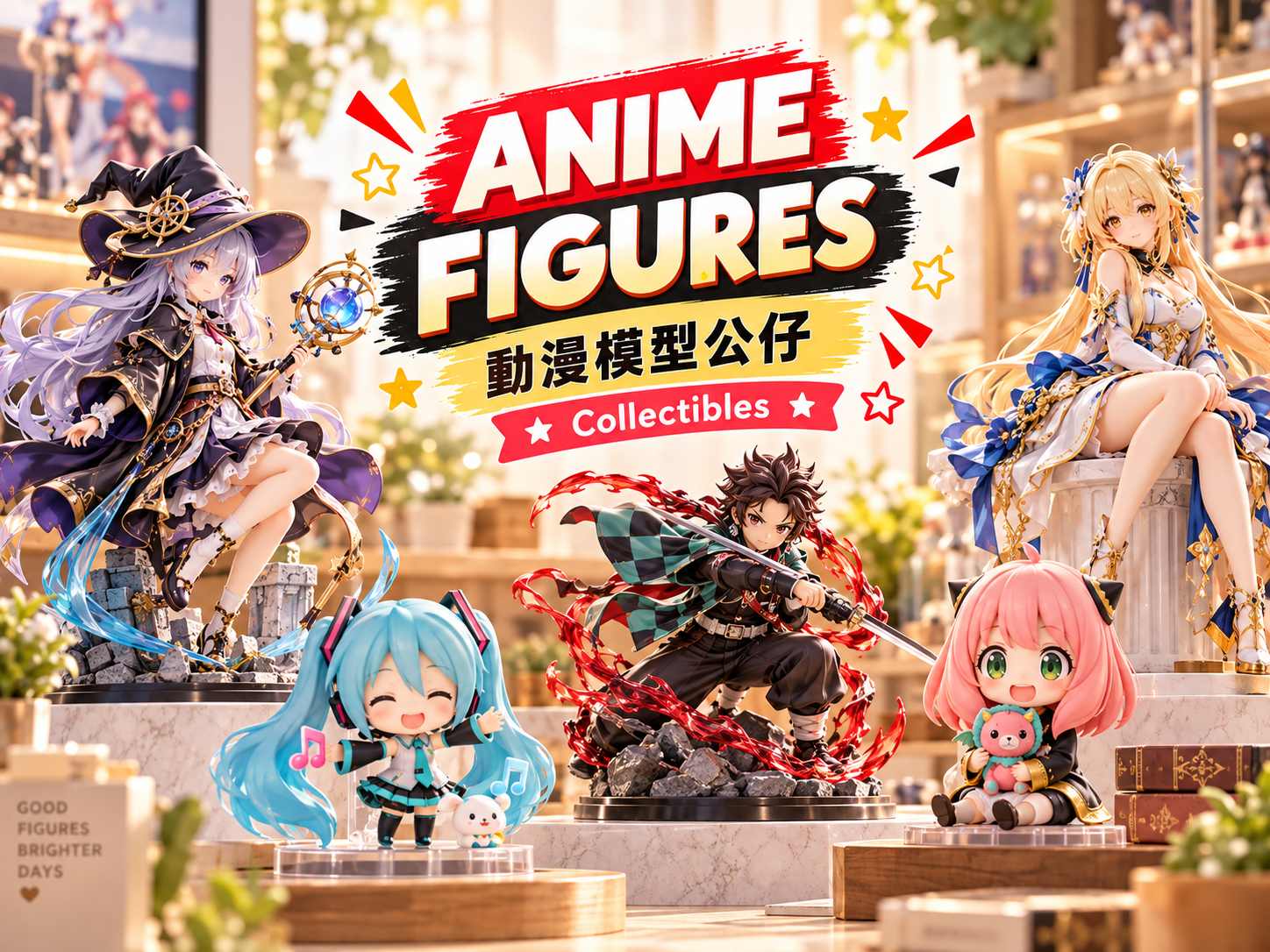 TrendyGiftHK Anime Figures and Figurines collection