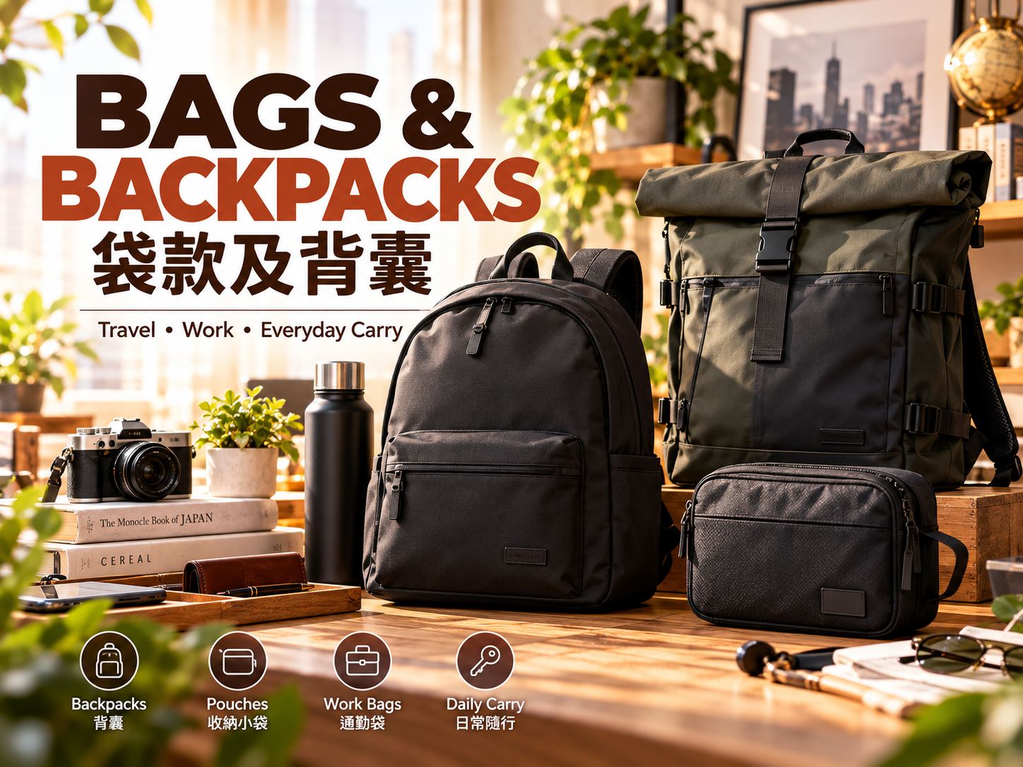 TrendyGiftHK Bags and Backpacks collection
