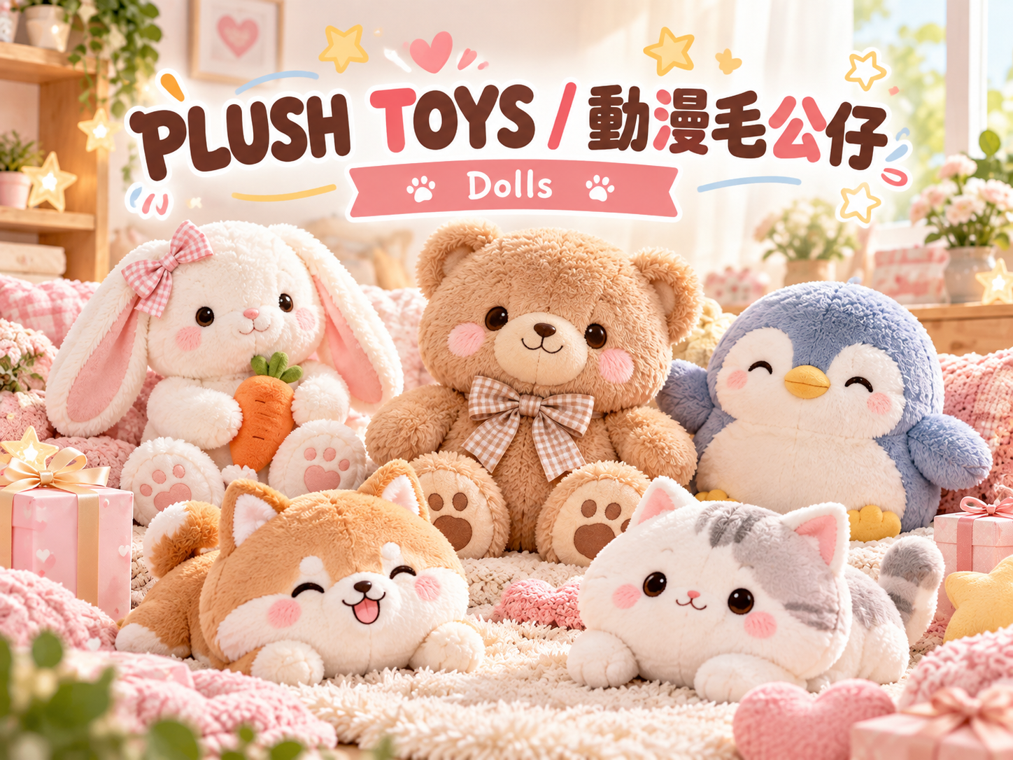 TrendyGiftHK Plush Toys and Dolls collection