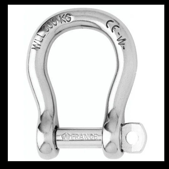 Wichard 1241 Self-locking bow shackle 4mm