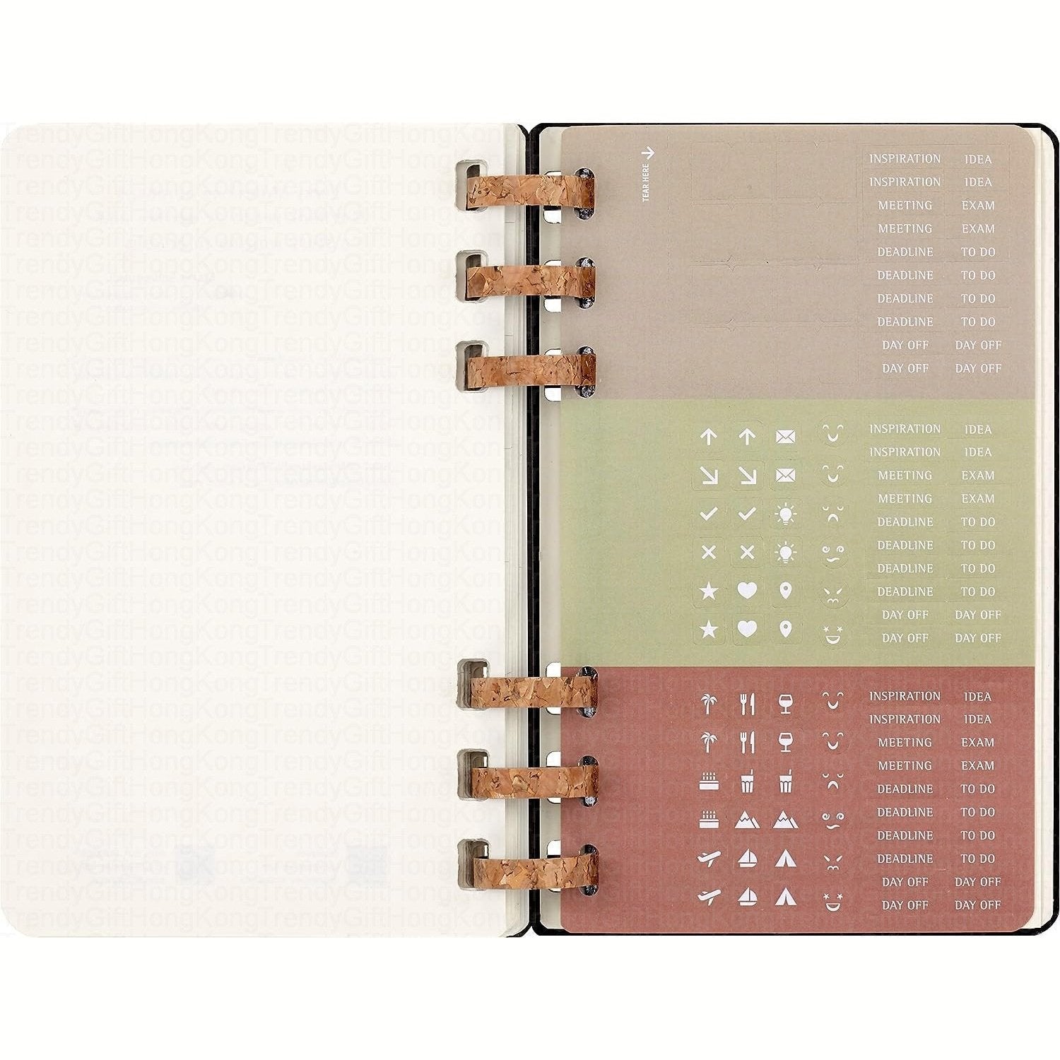 Moleskine 2024 Life Planner - 12 Month Spiral Weekly and Monthly, Hard Cover trendygifthk