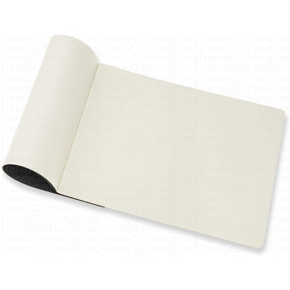 Moleskine Art Cahier Sketch Album 120gsm XXL Black 28x22cm trendygifthk