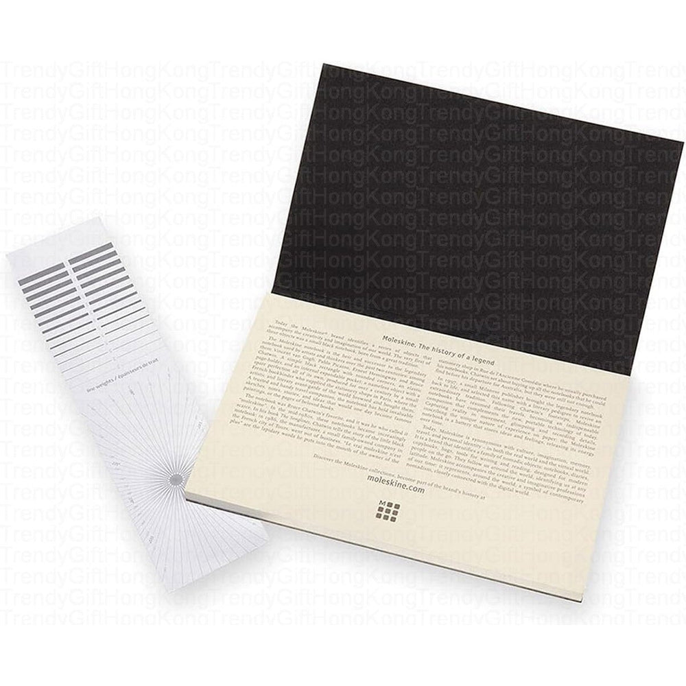 Moleskine Art Watercolour Block Large - Black 21 x 13 cm trendygifthk