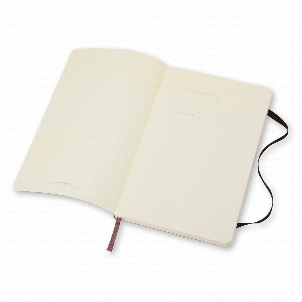 Moleskine Classic Notebook Large Soft Cover - 13 x 21 CM trendygifthk