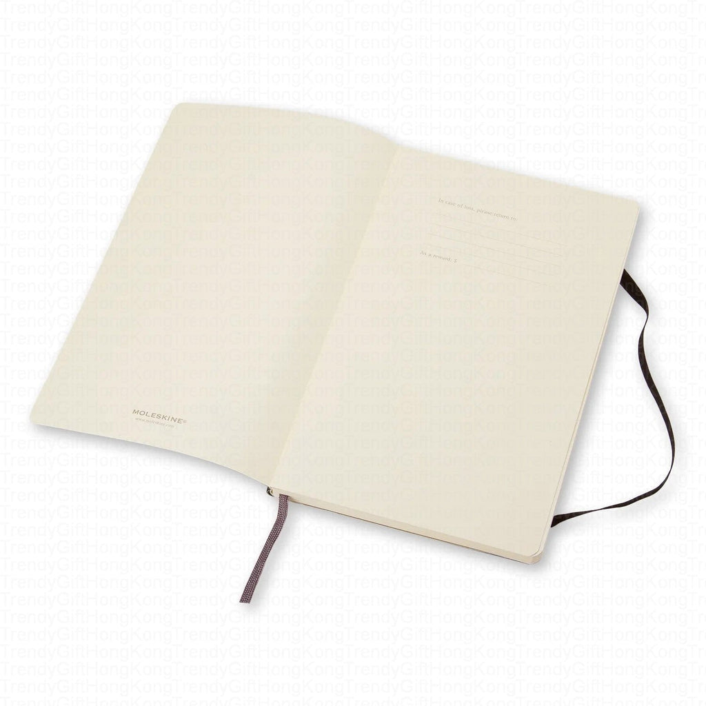 Moleskine Classic Notebook Large Soft Cover - 13 x 21 CM trendygifthk