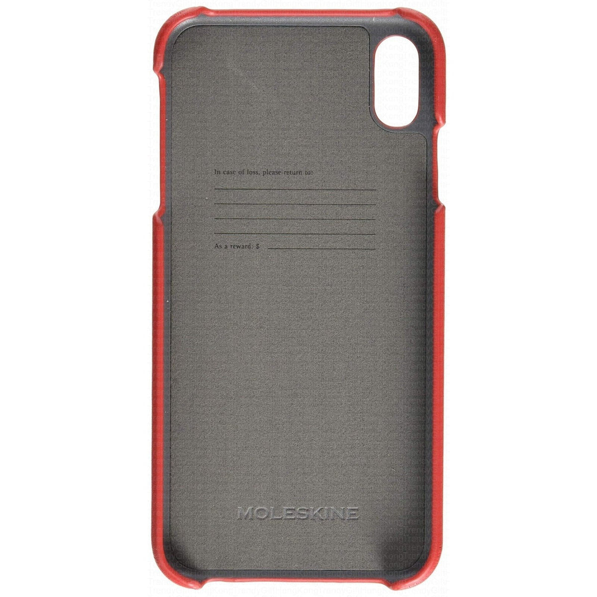 Moleskine Hard iPhone XS Max Case - Classic Notebook Design trendygifthk