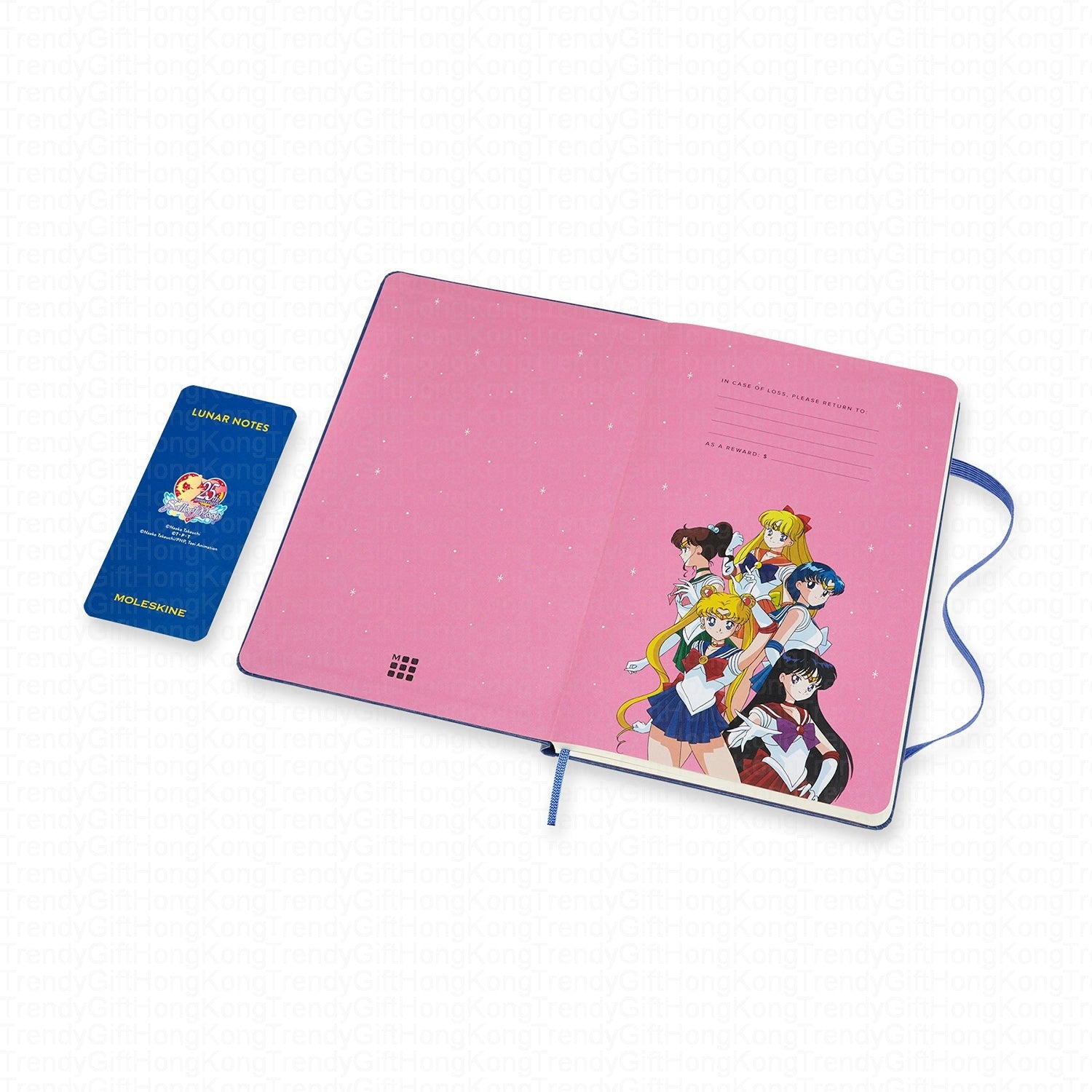 Moleskine Sailor Moon Limited Edition Large Ruled Notebook - 13x21cm trendygifthk