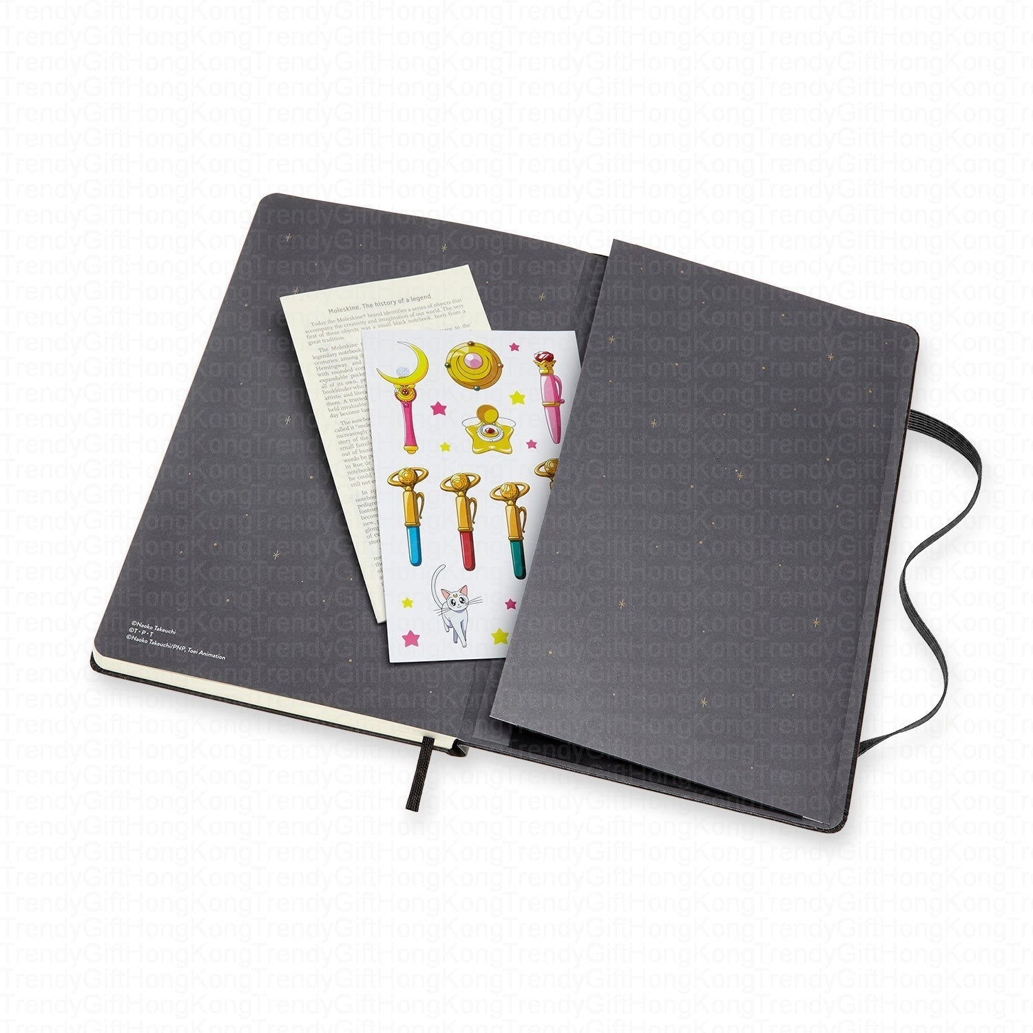 Moleskine Sailor Moon Limited Edition Large Ruled Notebook - 13x21cm trendygifthk