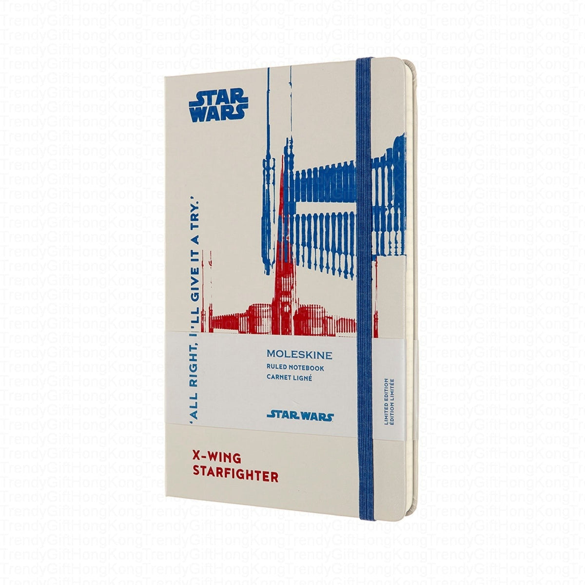 Moleskine Star Wars X-Wing Starfighter Limited Edition Large Ruled Notebook 13 x 21 CM trendygifthk Main image