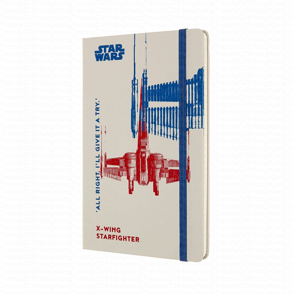 Moleskine Star Wars X-Wing Starfighter Limited Edition Large Ruled Notebook 13 x 21 CM trendygifthk