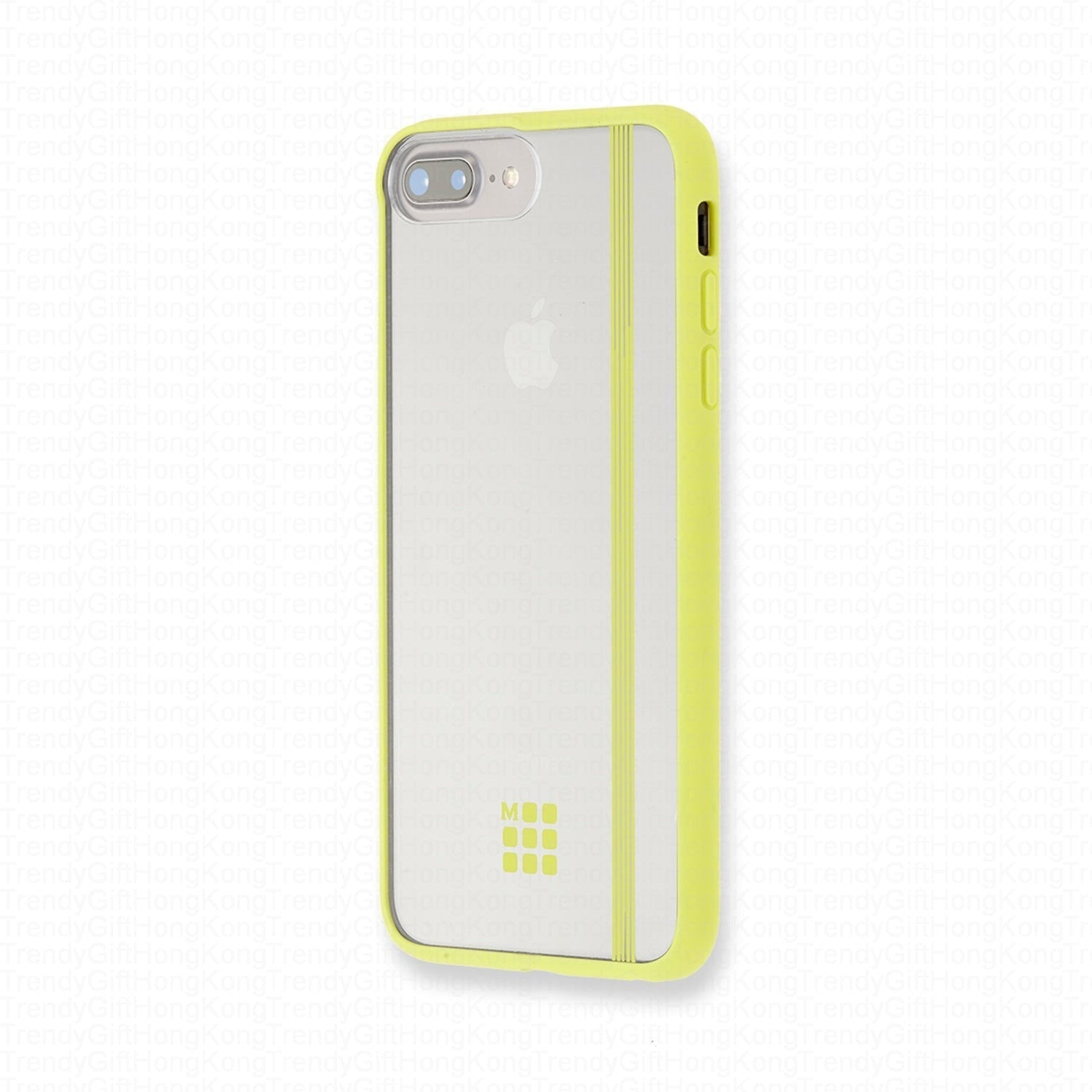 Moleskine Transparent Elastic Mobile Case for iPhone 6 Plus/6s Plus/7 Plus/8 Plus - Hay Yellow trendygifthk