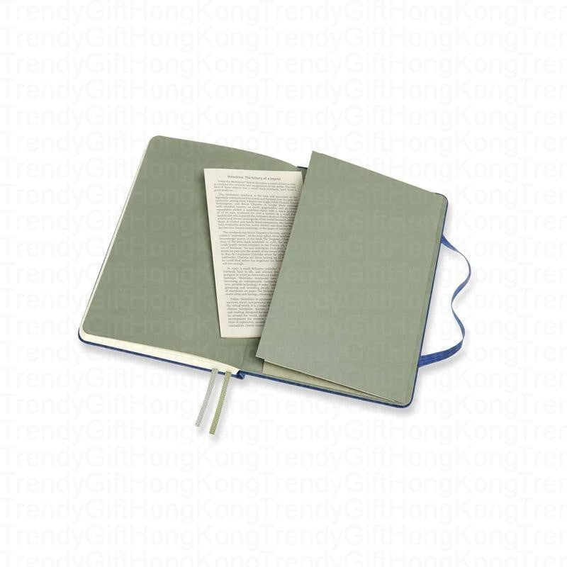 Moleskine Two-Go Notebook - Medium Size, Ruled-Plain Layout 11.5 x 18 CM trendygifthk