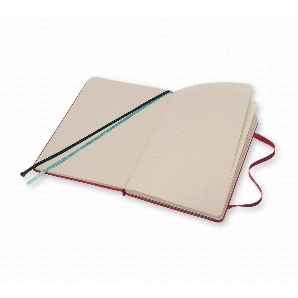 Moleskine Two-Go Notebook - Medium Size, Ruled-Plain Layout 11.5 x 18 CM trendygifthk