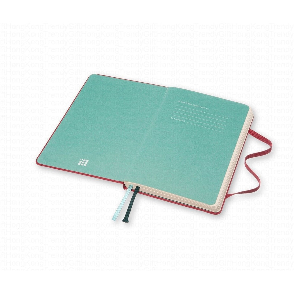 Moleskine Two-Go Notebook - Medium Size, Ruled-Plain Layout 11.5 x 18 CM trendygifthk