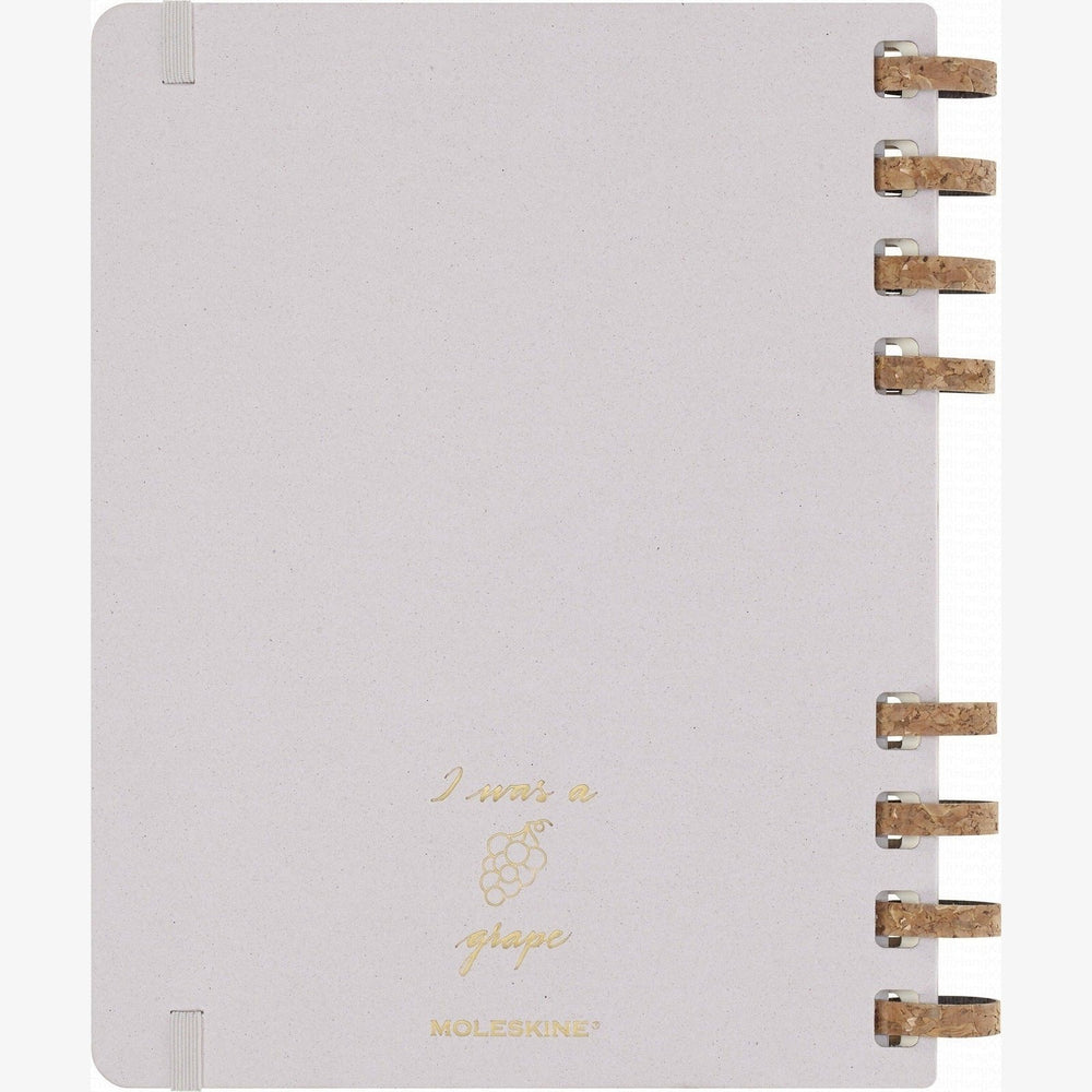 Moleskine Undated Spiral Planner - 12 Month Extra Large, Hard Cover 19 x 25 CM trendygifthk