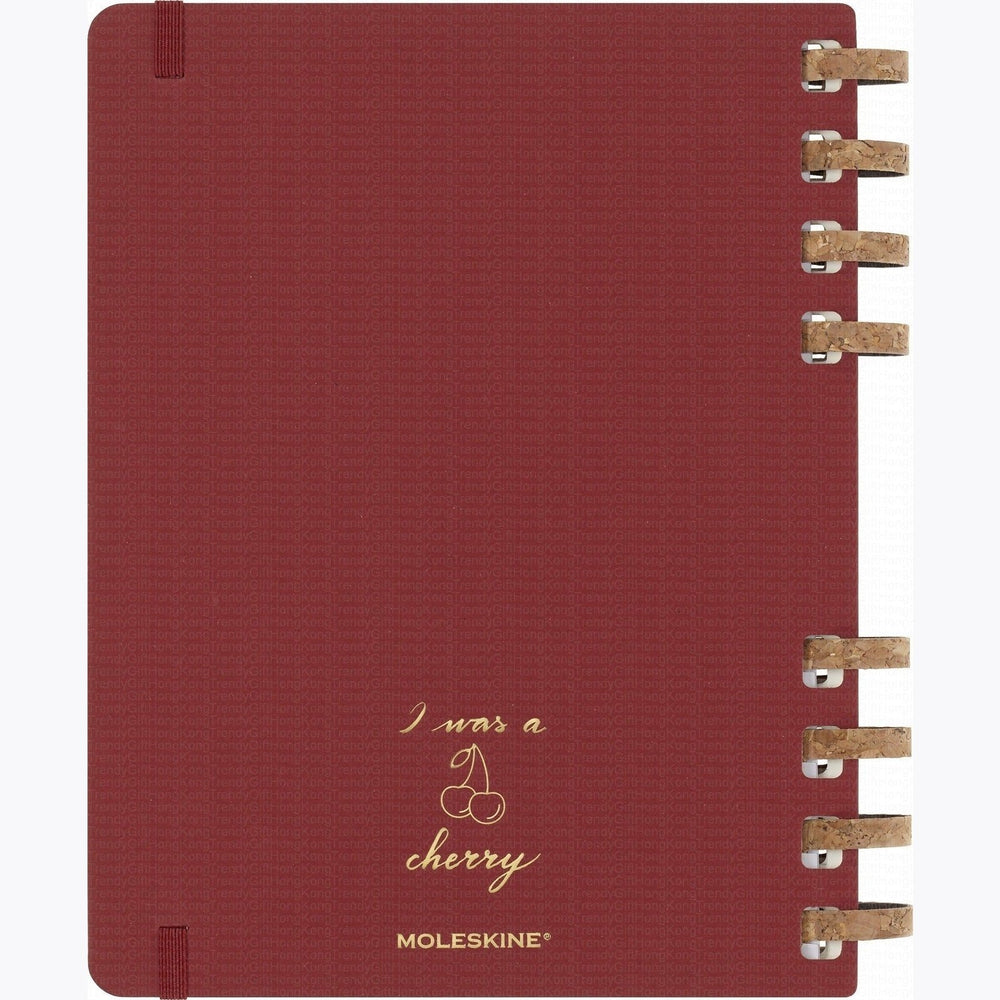 Moleskine Undated Spiral Planner - 12 Month Extra Large, Hard Cover 19 x 25 CM trendygifthk