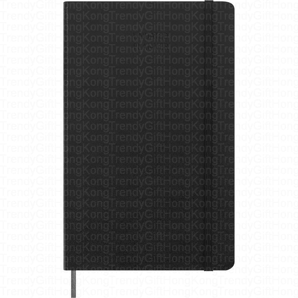 Moleskine Undated Weekly Planner - 12 Months - Large Hardcover 13 x 21 CM trendygifthk