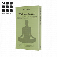 Moleskine Wellness Journal - Your Path to a Fresher, Brighter, Cleaner, and Stronger You 13 x 21 CM trendygifthk