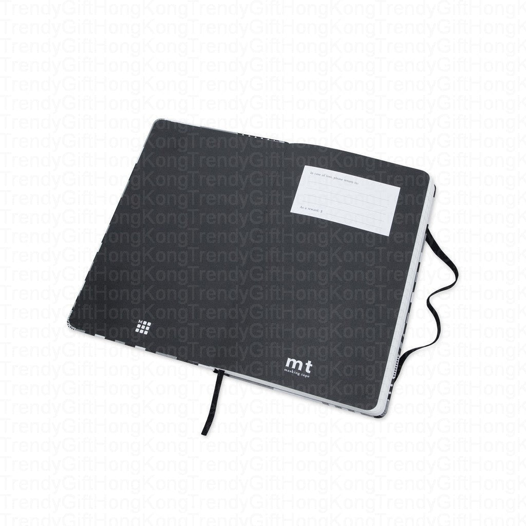 Moleskine x MT Tape Special Edition Notebook - Large Ruled Canvas White Hard MT Tape 13 x 21 CM trendygifthk