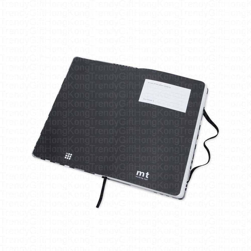 Moleskine x MT Tape Special Edition Notebook - Large Ruled Canvas White Hard MT Tape 13 x 21 CM trendygifthk
