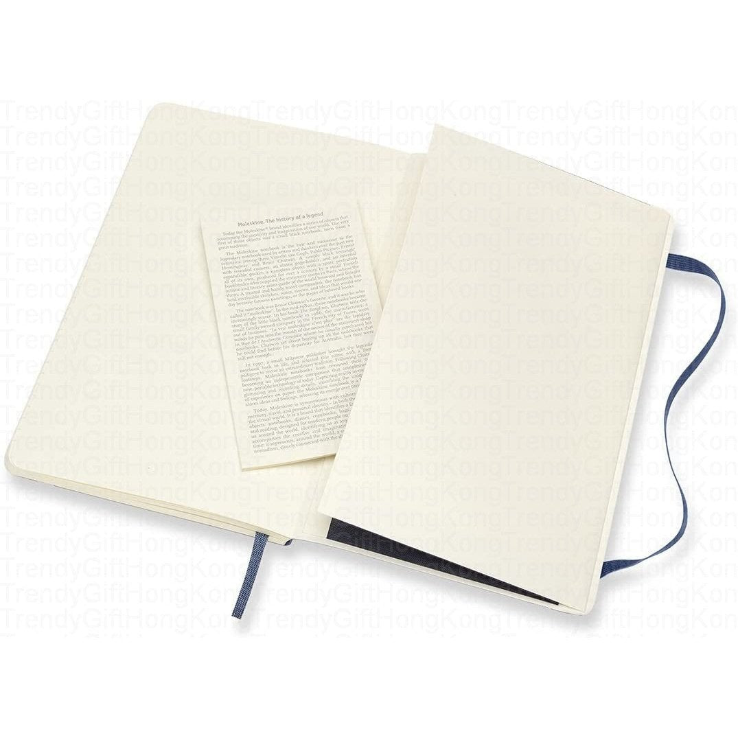 Moleskine Classic Large soft-cover notebook, 13 × 21 cm
