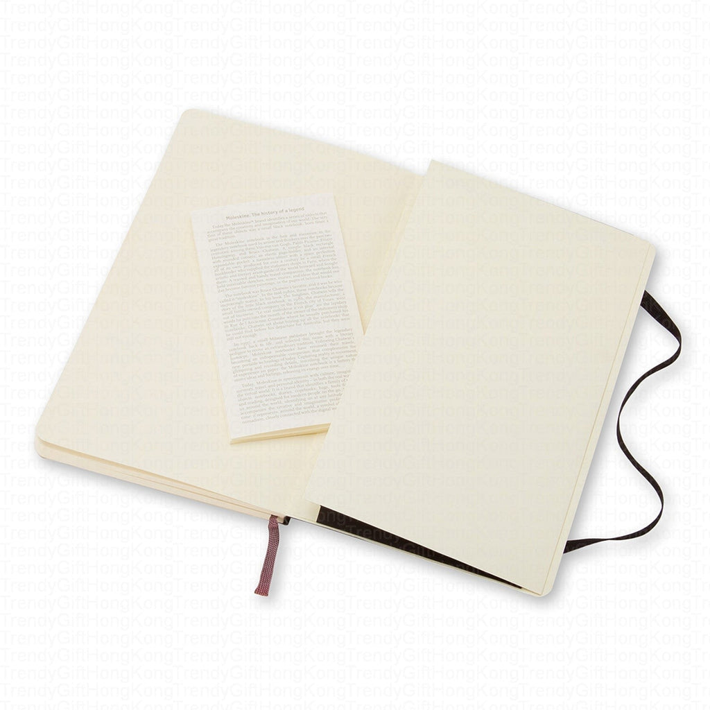 Moleskine Classic Large soft-cover notebook, 13 × 21 cm