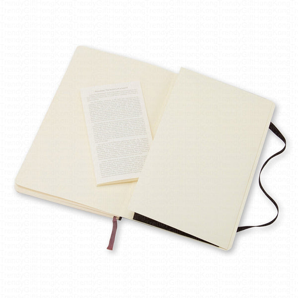 Moleskine Classic Large soft-cover notebook, 13 × 21 cm