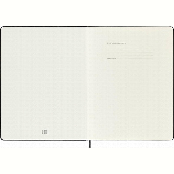 Moleskine Classic Notebook XL hardcover notebook, 19 × 25 cm