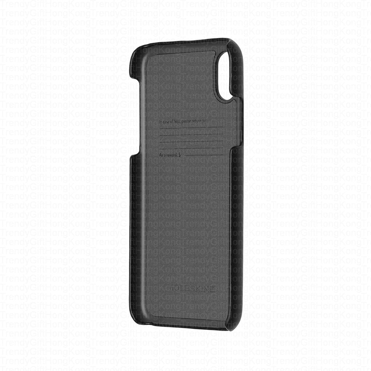 Moleskine Hard iPhone XS Max Case - Classic Notebook Design trendygifthk