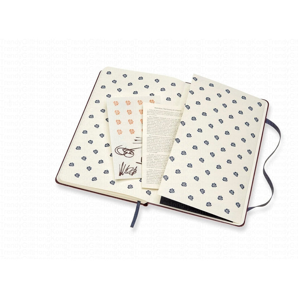 Moleskine Beauty & the Beast large ruled notebook, 13 × 21 cm
