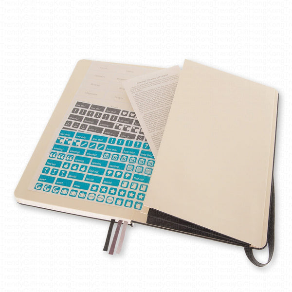 Moleskine Art Passion Journal 藝術主題日記本，13 × 21 厘米