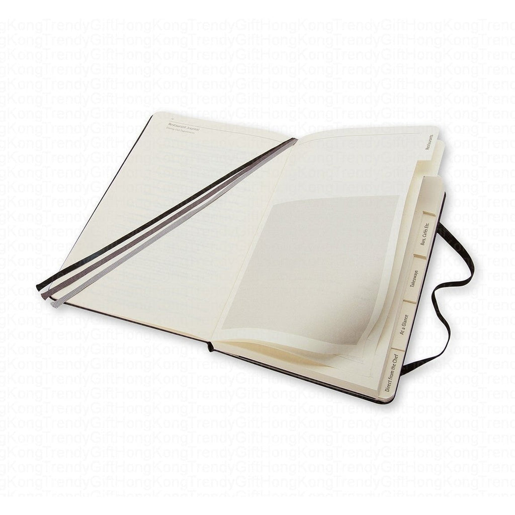 Moleskine Restaurant & Cafe Passion Journal 餐廳咖啡館日記本，13 × 21 厘米
