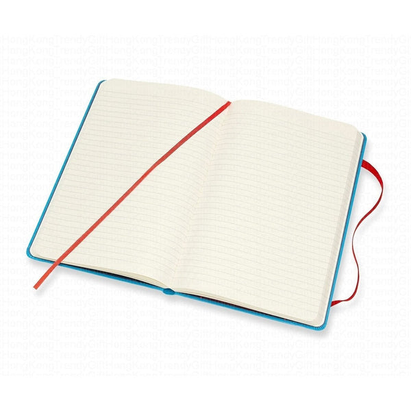 Moleskine Peter Pan 限量版橫線筆記本，主題封面與電影場景扉頁