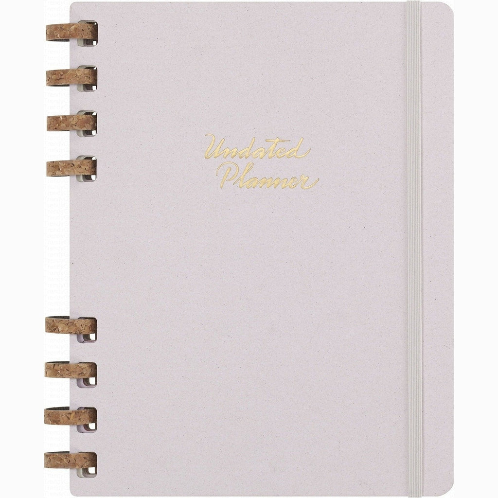 Moleskine 無日期 12 個月加大版螺旋計劃簿，硬面，19 × 25 厘米